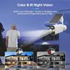 AKAVIG Outdoor 8CH 4MP Solar Power Security Camera System with Color Night Vision, Two Way Audio, Motion Detection, Wireless WiFi Solar Engry Surveillance Camera Kit with 2TB Hard Disk view 3