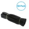 InstallerParts Cable Management Hook and Loop Strap 1/2" Width, Black, 6'', 250pc view 2