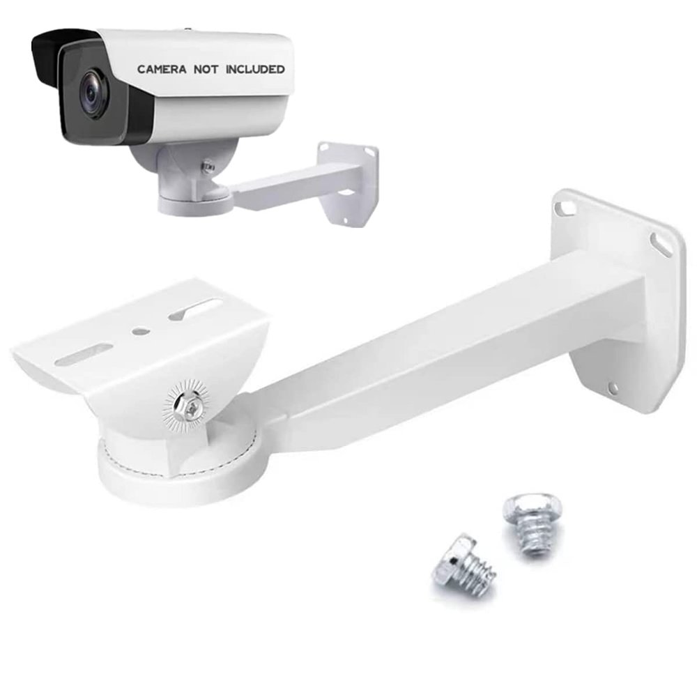 CTXSumTec 11.8" CCTV Security Camera Wall Mount Bracket, Universal Indoor Outdoor Wall Mount CCTV Security Camera Housing Mounting Bracket for CCTV Surveillance Camera (Wall Mount Bracket)