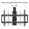 Universal TV Stand Electric Ceiling TV Bracket Intelligent Remote Control Automatic Lifting TV Ceiling Rack Sturdy Steel Adjustable TV Mount for Most 32-70 Inch TVs Wall mounted TV stand ( Color : Bla view 4