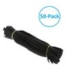 InstallerParts Cable Management Hook and Loop Strap 1/2" Width, Black, 9'', 250pc view 2