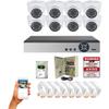 Evertech 8 Channel 4TB CCTV Security Camera System with Manual Zoom Weatherproof Cameras view 1