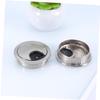 DirectNine Basics 4pcs Desk Cord Management Round Cable Cord Hole Cover Zinc Alloy Grommet Wire Management view 2