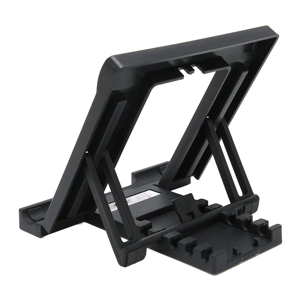Adjustable Tablet Stand for Desk, Portable Monitor Stand, Tablet Holder Travel, Overhead Bed Phone Stand Angle Height Adjustable Holder, 5 Gears Height Adjustable Prevent Slip Desktop Bracket