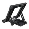 Adjustable Tablet Stand for Desk, Portable Monitor Stand, Tablet Holder Travel, Overhead Bed Phone Stand Angle Height Adjustable Holder, 5 Gears Height Adjustable Prevent Slip Desktop Bracket view 1