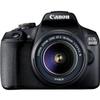 Canon EOS 2000D (Rebel T7) DSLR Camera with EF-S 18-55mm f/3.5-5.6 DC III Lens +64 GB High Speed Memory, Camera Shoulder Bag, Accessory Bundle (Renewed) view 2