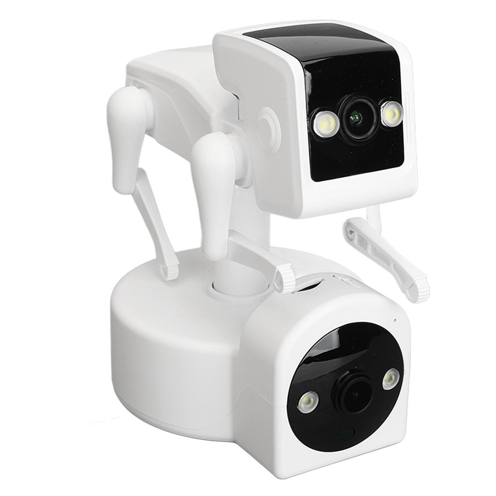 ciciglow 1080P Robot Dog Indoor Security Camera with AI Detection, 5G Smart Camera 360 Degree Rotating, Support Night, 10x Zoom, CICIGLOWI48OKYA9XR