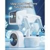 ciciglow 1080P Robot Dog Indoor Security Camera with AI Detection, 5G Smart Camera 360 Degree Rotating, Support Night, 10x Zoom, CICIGLOWI48OKYA9XR view 2
