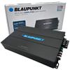 Blaupunkt AMP-1404PRO 1500W 4-Channel Amplifier Class AB - MOSFET, High and Low Pass Filters, Slim and Compact Design view 1