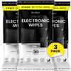 EVEO Electronic Wipes Screen Cleaner - Screen Wipes TV Screen Cleaner Wipes, Computer Screen Wipes, Laptop Screen Cleaner, ipad & Monitor Cleaner, Screen Cleaning Wipes - [90 Wipes + Microfiber Cloth] view 1
