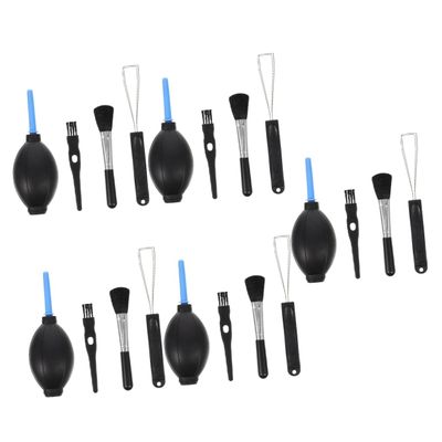 Didiseaon 5sets Professional Keyboard Cleaning Kit for Dust Puller Tool Keycap Puller Easy Use Cleaning Accessory for Computers Keyboards Cameras Electronics