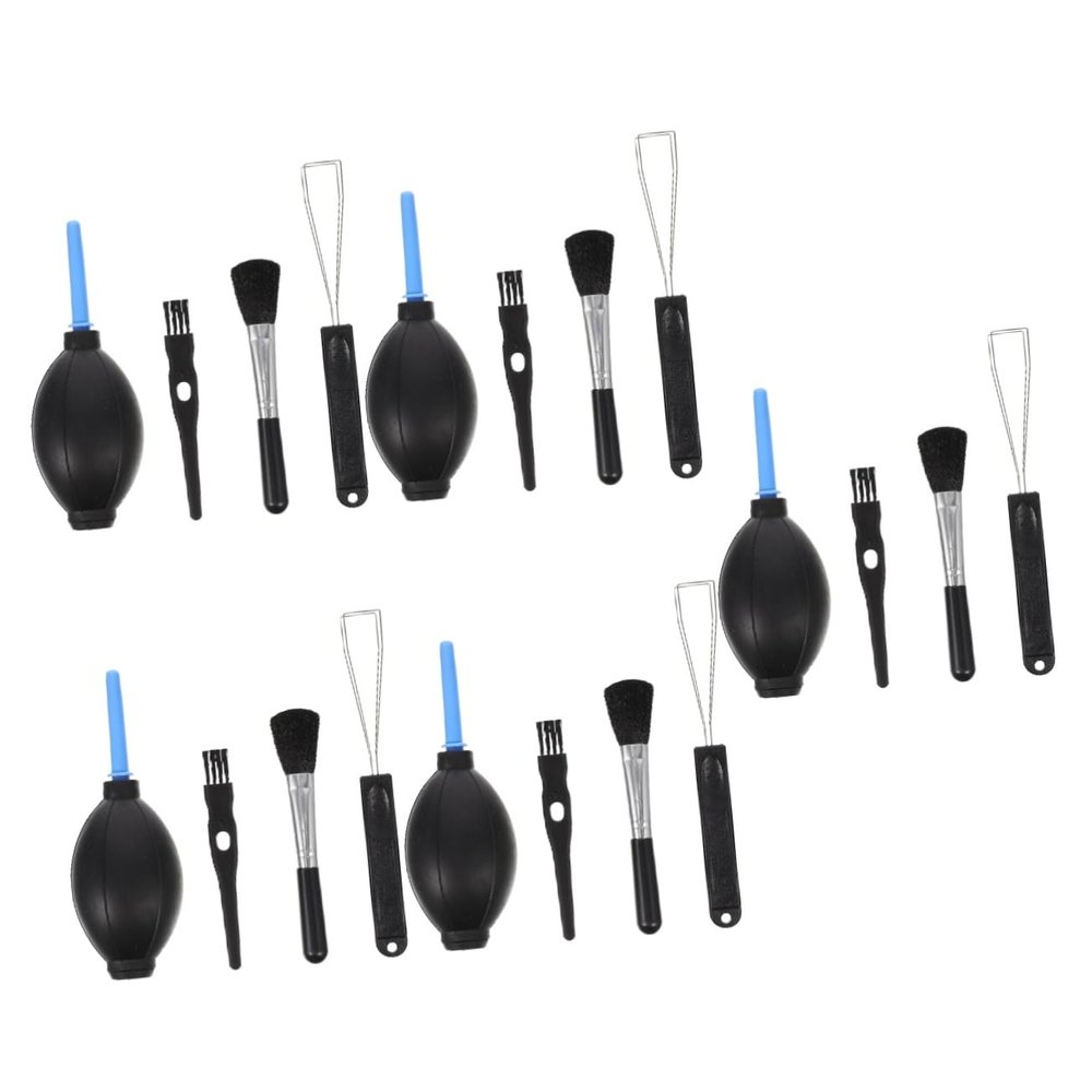 Didiseaon 5sets Professional Keyboard Cleaning Kit for Dust Puller Tool Keycap Puller Easy Use Cleaning Accessory for Computers Keyboards Cameras Electronics
