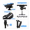 Professional Video Camera Stabilizer, Adjustable 3 Axis, Multiple Expansion with Quick Locking Knob, Removable Weights for SLR Handheld Camera Anti Shake Shock Absorption view 2