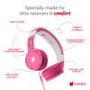 Tonies Foldable Wired Headphones for Kids - Comfortably Designed to fit On-Ear - Works with Toniebox 1 and All 3.5mm Devices - Pink view 4
