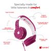 Tonies Foldable Wired Headphones for Kids - Comfortably Designed to fit On-Ear - Works with Toniebox 1 and All 3.5mm Devices - Purple view 4