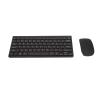BROLEO Wireless Keyboard and Mouse Set, Smart Dream, Black, Portable, 2.4G USB, Full-sized Membrane, QWERTY, 104 Keys, Ambidextrous, 10m Range, 2 AAA Batteries, Windows, macOS, Linux Compatible view 3