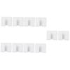 OSALADI 10pcs Wall Mount Phone Holders Self-Adhesive Remote Control Organizers for Kitchen Bedroom Living Room and Office Material Space-Saving Design No Drilling Required view 1