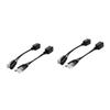 DirectNine Basics 4pcs Poe Splitter Cable Way Wire Splitter Poe Adapter for IP Camera Range view 1