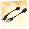 DirectNine Basics 4pcs Poe Splitter Cable Way Wire Splitter Poe Adapter for IP Camera Range view 3