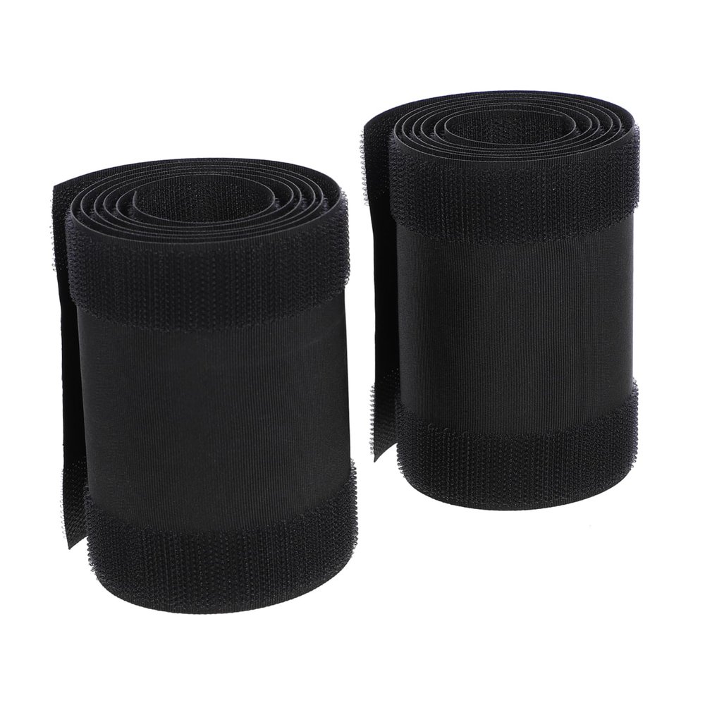DirectNine Basics 10pcs Floor Cord Covers Hook and Fasteners Protective Cable Straps for Organizing and Hiding Cords Carpet Easy Maintenance and