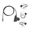 4pcs Ptt Radio Adapter Push Talk Headset Connector for Radios Sound Sturdy Clip Design for Communication view 4