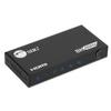 SIIG 1x2 8K 60Hz HDMI 2.1 Splitter with VRR/ALLM - Up to 8K@60Hz, 1 HDMI in 2 Out, HDCP 2.3, LPCM 7.1ch, Compatible with DTS-HD/Dolby Digital/Dolby TrueHD, Downscaler, EDID Management view 1