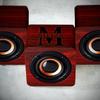HomeWetBar Custom Bluetooth Speaker - Cherrywood, Perfect for Music Lovers, Wireless and Portable for On-The-Go view 1