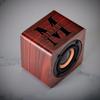 HomeWetBar Custom Bluetooth Speaker - Cherrywood, Perfect for Music Lovers, Wireless and Portable for On-The-Go view 3