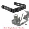 NATEFEMIN Metal Aluminum Alloy L-Shape Mount, Flash Light Camera Bracket Holder 1/4" Screw for DSLR Camera Camcorder Speedlight view 2