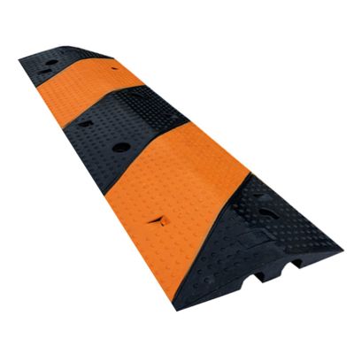 Drive Over Cable Protector 39.4in Cable Protector Ramp, Rubber Cable Cover, Protective Wire Cord Ramp Driveway Rubber Traffic Speed Bumps Cable (Color : B)