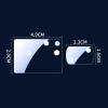 DAGIJIRD Anti-Scrach 9H HardnessTempered Film Lens Screen Protector for DJI OSMO Pocket 3, 2PCS view 3