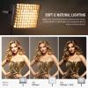 NEEWER Upgraded Softbox Diffuser for PL60C RGB LED Video Light Panel, 15.4"x12.6"/39x32cm Foldable with Grid/Bag/Blackout Hood, No Need to Remove Barndoors Quick Set Up for Portrait Soft Light, NS6S view 3