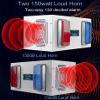 Y DIANS S Dual Horn 350watt Alarm Siren 0-130dB 12 Tone Adjust Siren Systerm with Red and Blue Strobe Light for Emergency Alarms Range Approximately of 300 Meters AC220V view 2