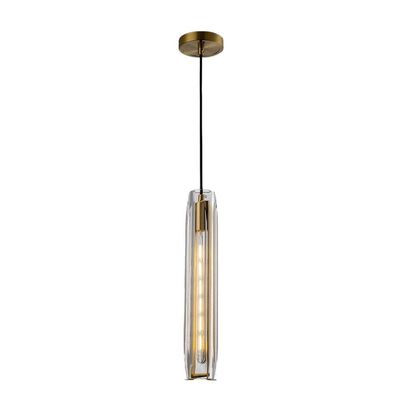 Modern Crystal Chandelier Full Copper Lamp Holder Sparkly Crystal Lampshade Single Head Ceiling Pendant Light Compatible with Loft Bar Living Room Dining Room Bedroom (Color : D),K9 Clear Crystal