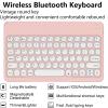 KcoxdCn Slim Candy Colors Keyboard Case Compatible with iPad mini with S Pen Holder, Mutil Angles Stand Cover Detachable Wireless Keyboard (Light Blue, iPad mini 2 3 4 5 (7.9 inch)) view 4