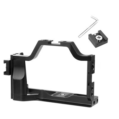 DAGIJIRD Camera Rabbit Cage Aluminum Video Rig with 1/4 inch & 3/8 inch Screw Holes for Canon M5/M50/M50II