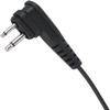 JUYODE D-Shaped Earpiece for HKLN4599 HKLN4599B with Mic PTT Replaces 56517 56517F Radio Headset 2-Pin Compatible with Motorola CP200D CLS1110 CLS1410 DTR620 RDM2070D RDU4100 RDV5100 VL50 BPR40 view 2