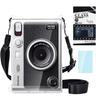 CAIYOULE Camera Case for Instax Mini Evo Case, PC Clear Case for Fujifilm Instant Mini Evo Camera with 9H Hardness Screen Protector, for Polaroid Evo Accessories, No Camera view 1