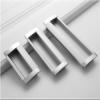 YEAHSO Concealed Handle Zinc Alloy Bedroom Door Handle Drawer Handle Furniture Hardware Handles for Furniture Cabinet Handles 1Pcs (Color : Silver 96mm) view 4