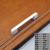 YEAHSO Aluminium Alloy White Cabinet Handles Kitchen Closet Door Knobs and Cupboard Handles Drawer Pulls Furniture Handle 1Pcs (Color : 8116-128) view 2