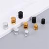 YEAHSO Modern Simple Round Thumb Handle Drawer Wardrobe Cabinet Door Knobs and Pulls Solid Space Aluminum Black/Silver Furniture Handle 1Pcs (Color : Black, Size : Dia.20mm) view 1