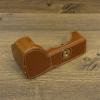 A6700 Case, BMAOLLONGB Handmade PU Leather Half Camera Case Bag Cover Bottom Opening Version for Sony Alpha A6700 with Hand Strap (Brown-A) view 3