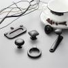YEAHSO Black Cabinet Handles Kitchen Cupboard Door Pulls Drawer Knobs Fashion Furniture Handle Hardware 1Pcs (Color : 963-96) view 4