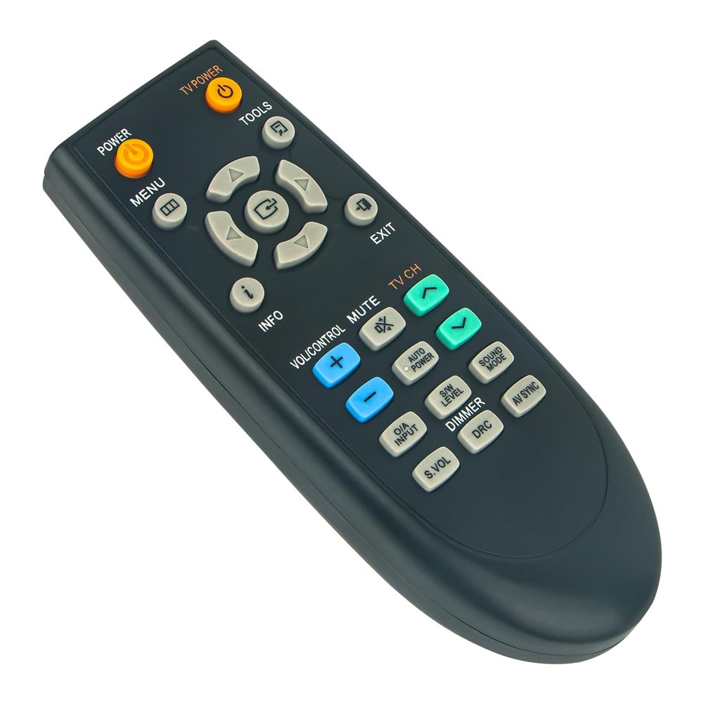 AH59-02196G Replacement Remote Control -ALLIMITY- Compatible with Samsung Soundbar AH5902196G Remote Control RTAH5902196G HWC450 HWC451 HW-C450 HW-C451 HW-C470 HW-D450 HW-D451