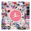 206Pcs Ballet Dance Stickers Pack,Vinyl Waterproof Sticker Decals for Water Bottle,Laptop,Phone,Skateboard,Scrapbooking,Bumper Decor for Fans for Party Supply view 3