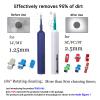 Xunsomten -5pcs Optical Fiber Cleaning Pen 2.5mm Ferrules SC/ST/FC Optical Fiber Connector Cleaning Pen Been Cleaned for More Than 800 Times, (Xstus-Pen-SC-White-5PC) view 2