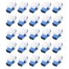 Xunsomten - 25pcs SC/UPC Fiber Optic Coupler Keystone Jack Modular view 1