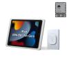EMONITA Magnetic Wall Mount with Charging Case A7 for iPad (9th / 8th / 7th Generation) 10.2-Inch. PoE and DC up to 18W Quick Charge, Strong Magnets, 360 Rotation view 1