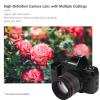 Andoer 85mm Fixed Focus F1.8 Manual Focus Camera Lens with EF Mount 7 Groups 10 Elements Compatible with Canon EOS Rebel T8i T7i T6 T3i T2i 4000D 2000D 1300D 850D 800D 600D 550D view 3