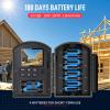 Caupureye Time Lapse Camera - Timelapse Camera with Infrared Positioning & LED Light, 180 Days Shooting, 1080P AVI Videos & Photos for Outdoor Construction, Cooking, Plant Growth, Landscape(64GB) view 3